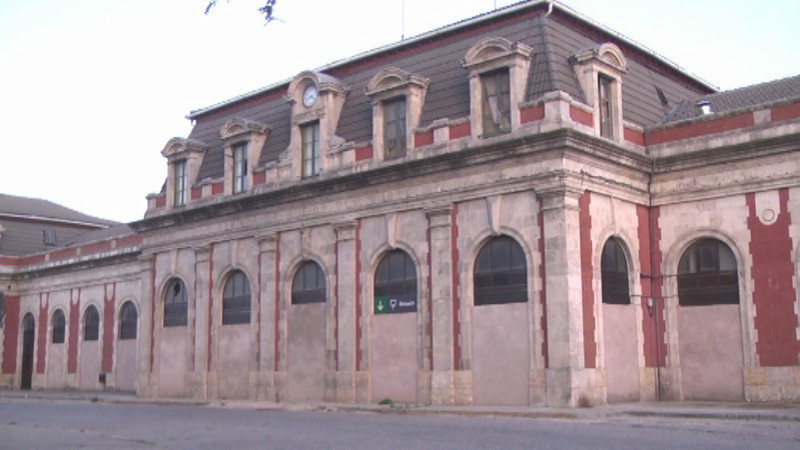 Arquitectura_ Antigua Estación Burgos_ fachada antes de la intervención