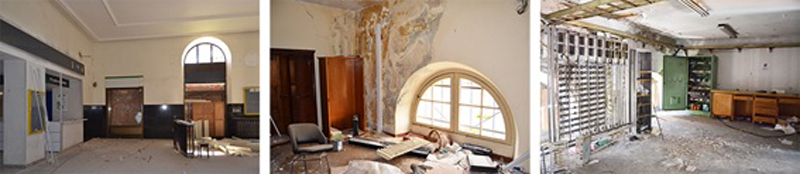 Arquitectura_antigua estacion burgos_interior nates de la rehabilitación