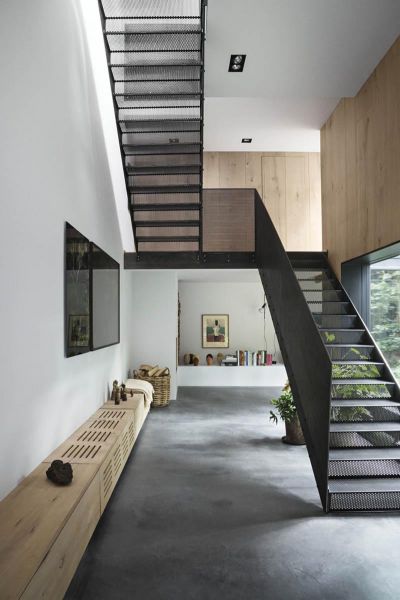 Arquitectura_Casa para Peter Krasilnikoff_ imagen escalera