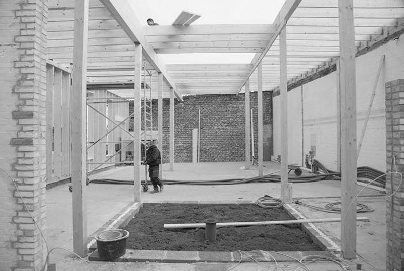 Arquitectura_Casa para Peter Krasilnikoff_imagen intervencion patio