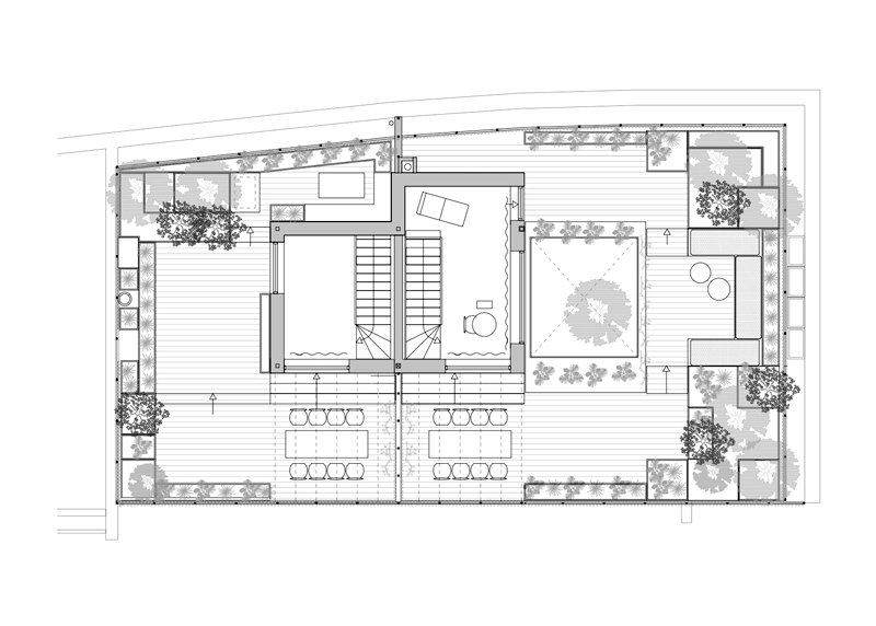 Arquitectura_Casa para Peter Krasilnikoff_planta segunda