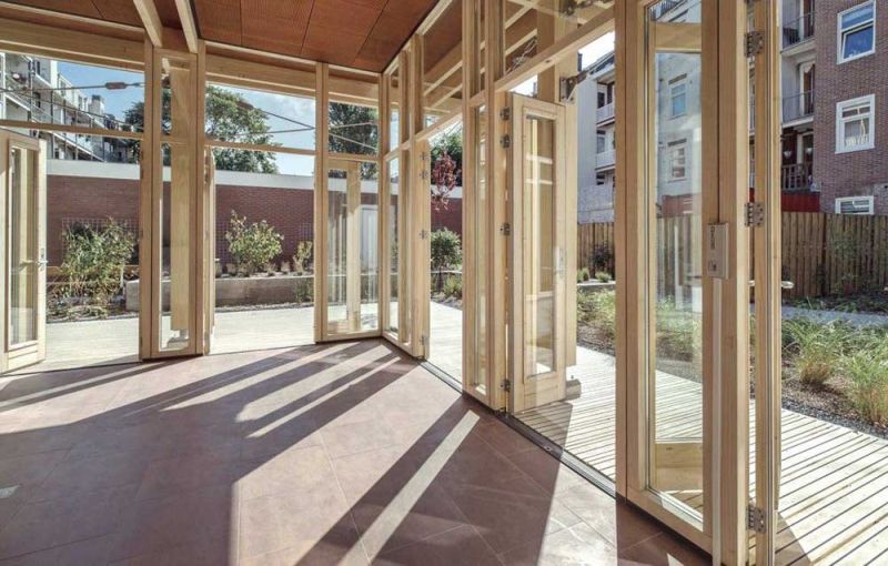 arquitectura accoya madera estructural fachada proyecto fagelcats amsterdam 2