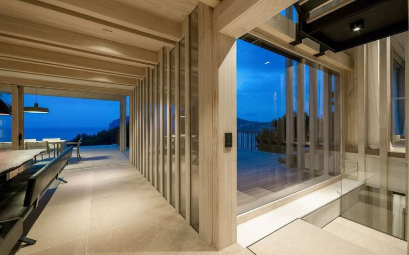 arquitectura accoya madera estructural fachada proyecto casa prunera alejandro palomino salon