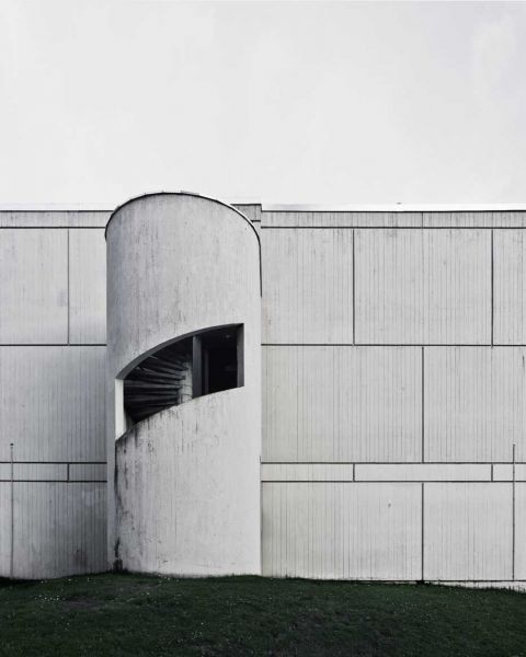 arquitectura Marcel Breuer Flaine fotografías Valentin Jeck exterior escaleras