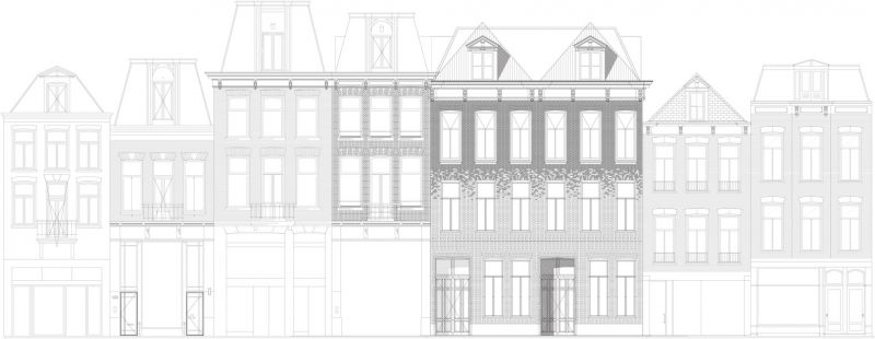 MVRDV Crystal Houses Amsterdam fotografia plano fachada