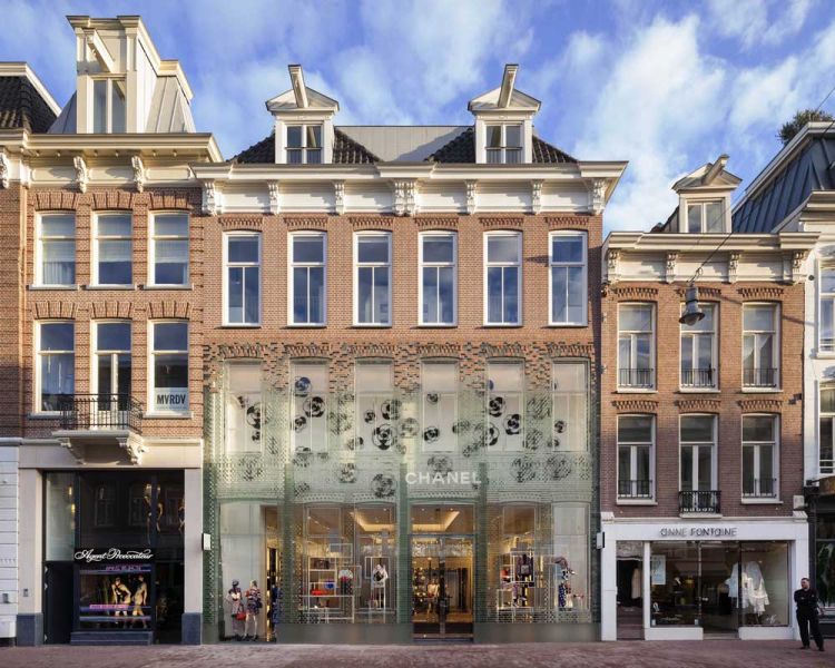 MVRDV Crystal Houses Amsterdam fotografía fachada