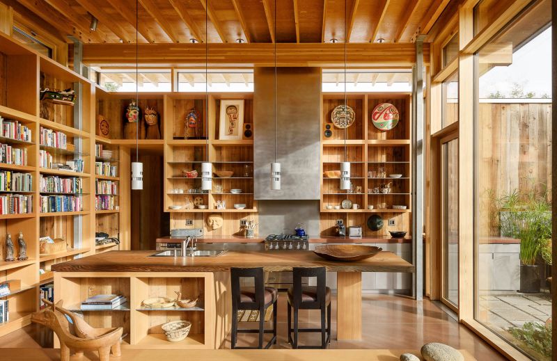 arquitectura_Olson Kundig_City cabin_cocina