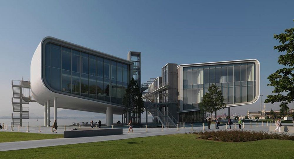 Arquitectura de Renzo Piano en España: Centro Botín, Santander.